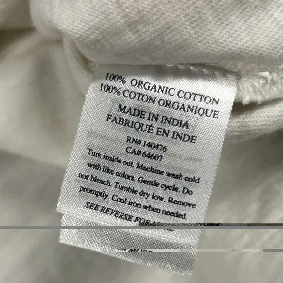 Faherty Shirt Womens Small Sunwashed Polo Mountain Sun Striped Organic Cotton - Picture 3 of 5